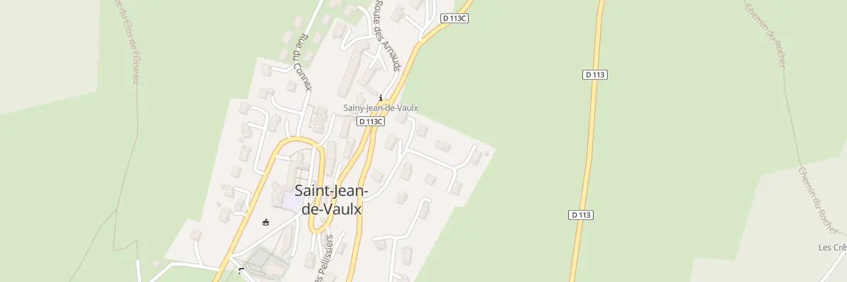 Plan du 105 Rue des Clos à Saint-Jean-de-Vaulx