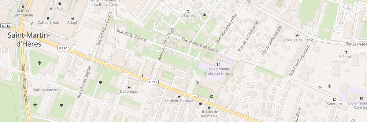Plan du 22 Rue de la Victoire à Saint-Martin-d’Hères