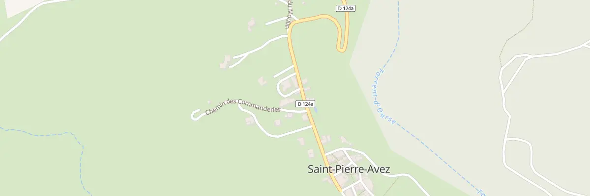 Plan du 5043 Le Village à Saint-Pierre-Avez