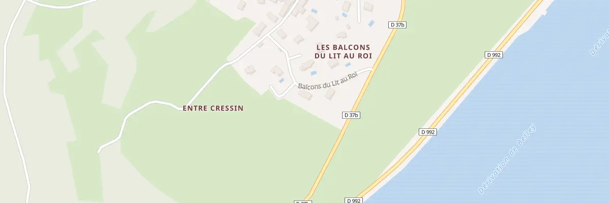 Plan du 99 Les Balcons du Lit au Roi à Cressin-Rochefort