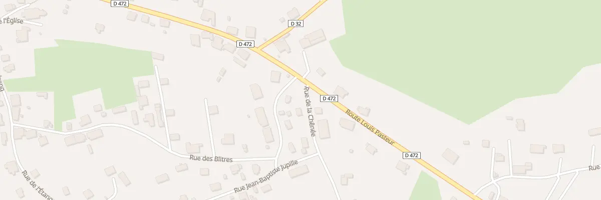 Plan du 2 Rue de la Chênée à Villers-Farlay