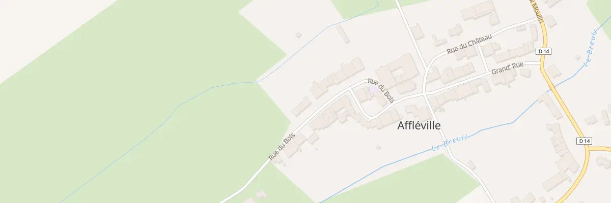 Plan du 16 Rue du Bois à Affléville