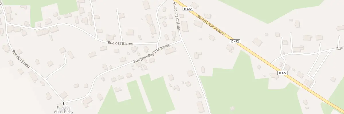 Plan du 7 Rue Jean-Baptiste Jupille à Villers-Farlay