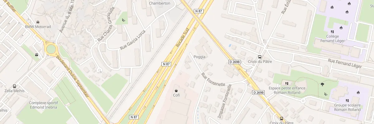 Plan du 4 Rue Fontenelle à Saint-Martin-d’Hères
