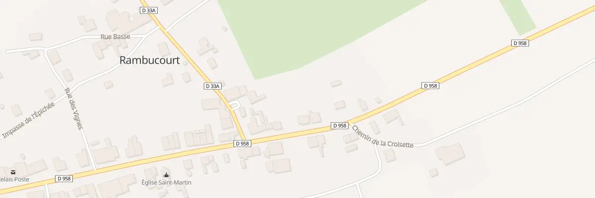 Plan du 8 Rue du General J J Fonde à Rambucourt