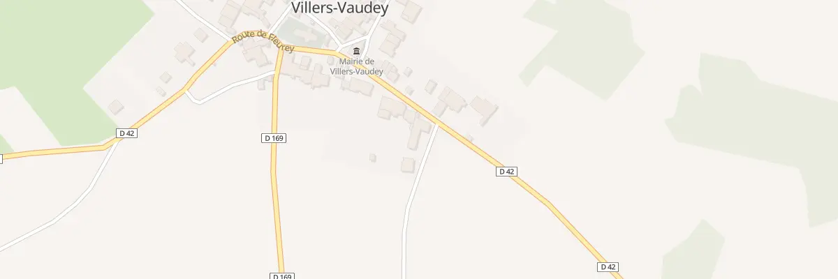 Plan du 13 Rue de Fleurey à Villers-Vaudey
