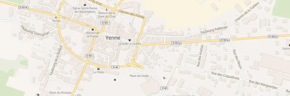 Plan du 18 Rue du Capitaine Simon à Yenne