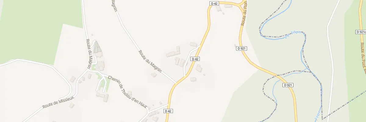Plan du 5055 Tholou d’En Bas à La Chapelle-Saint-Martin