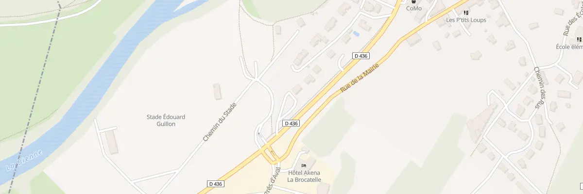 Plan du 1 Rte de Lyon à Chassal-Molinges