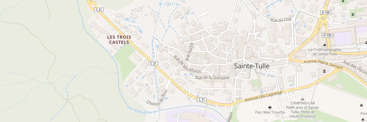 Plan du 57 Rue du Moulin à Sainte-Tulle