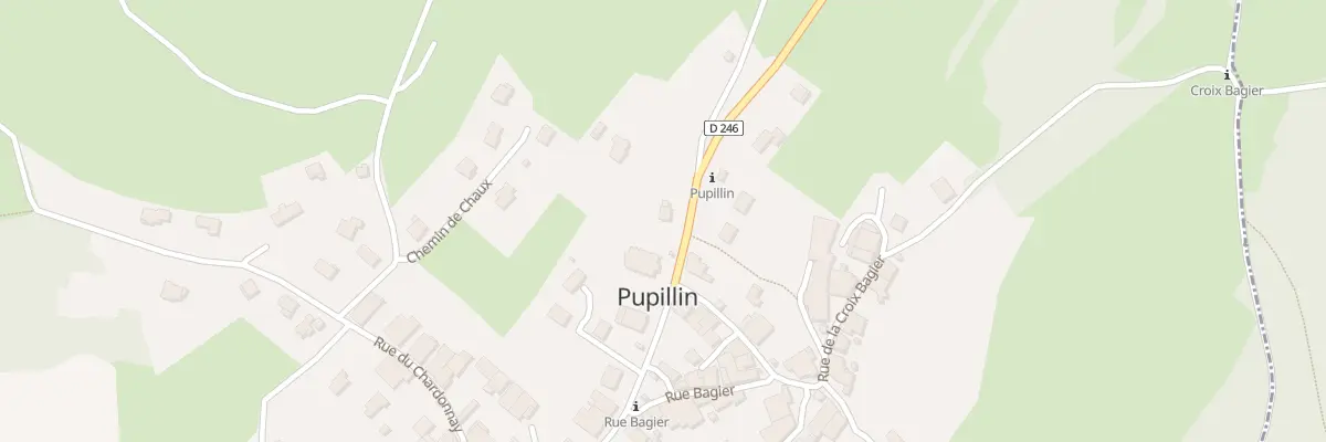 Plan du 6 Rue du Ploussard à Pupillin