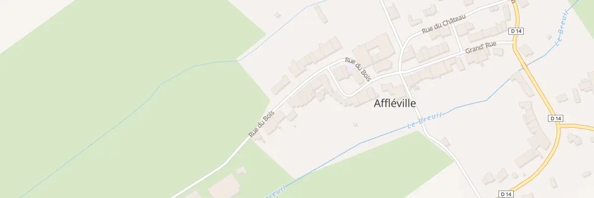 Plan du 7 Rue du Bois à Affléville