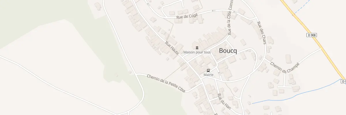 Plan du 16 Rue Haute à Boucq