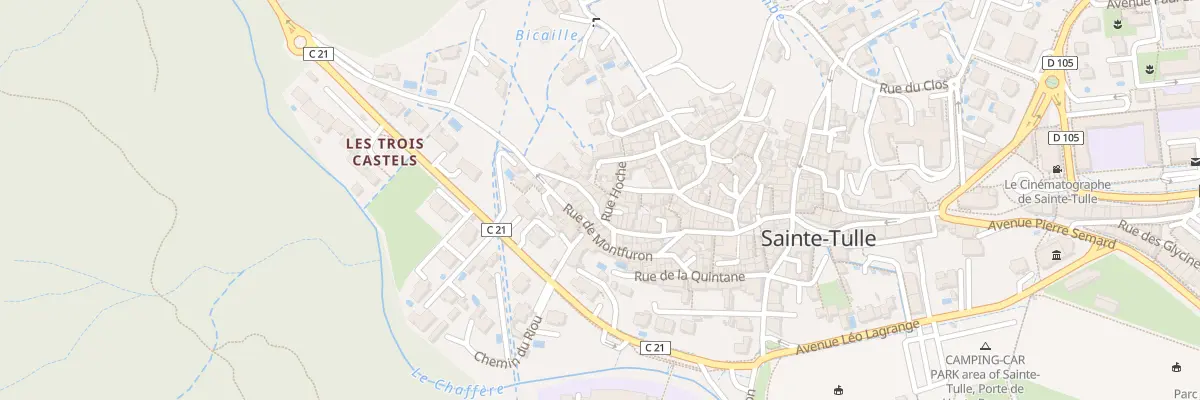 Plan du 64 Rue du Moulin à Sainte-Tulle