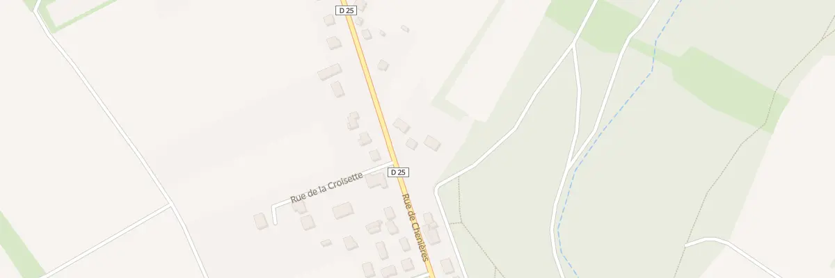 Plan du 37 Rue de la Croisette à Chenières