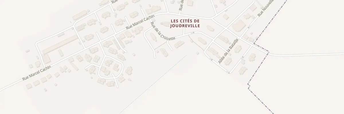 Plan du 14 Rue de la Croisette à Bouligny