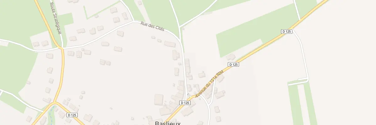 Plan du 7 Rue des Cités à Baslieux