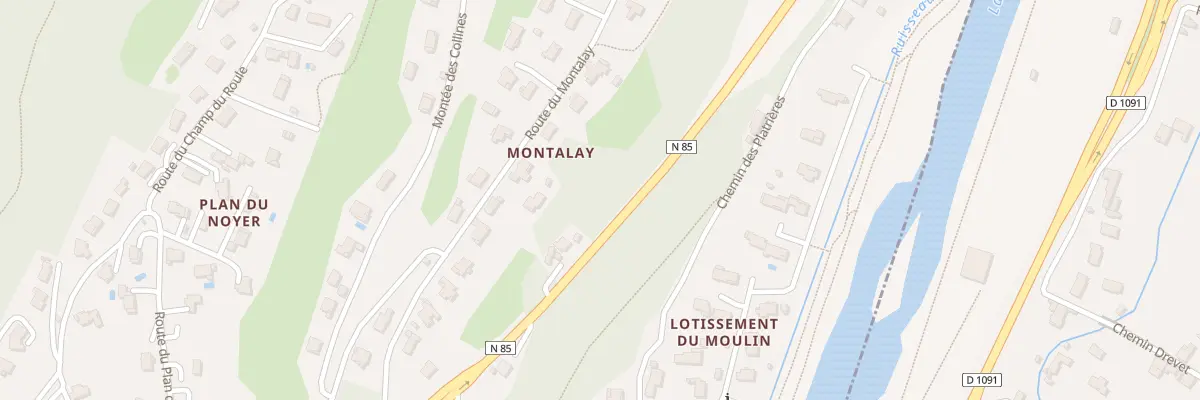 Plan du 500 Rte de Laffrey à Notre-Dame-de-Mésage