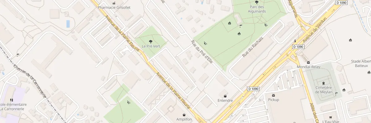 Plan du 30 Rue du Pré d’Elle à Meylan