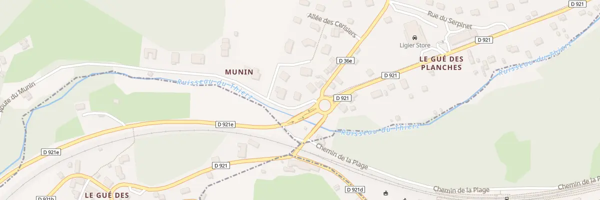 Plan du 20 Rte du Munin à Saint-Alban-de-Montbel