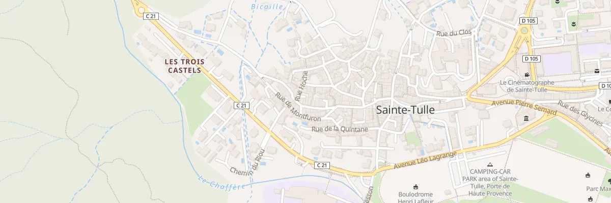 Plan du 36 Rue du Moulin à Sainte-Tulle