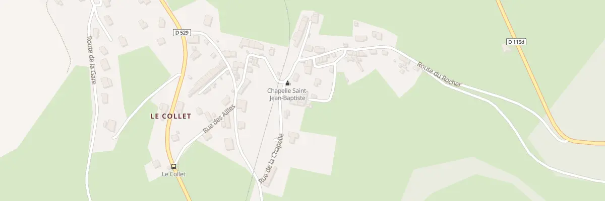 Plan du 3 Imp du Château à Pierre-Châtel