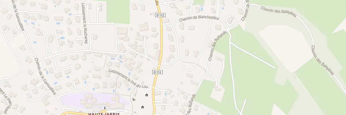Plan du 1502 Rte du General de Gaulle à Jarrie