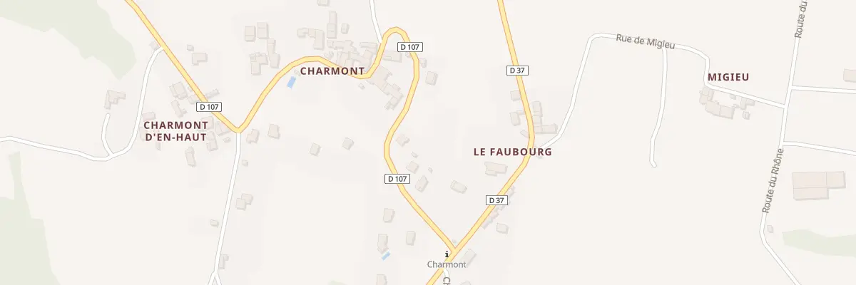 Plan du 102 Rte des Lavoirs à Parves et Nattages