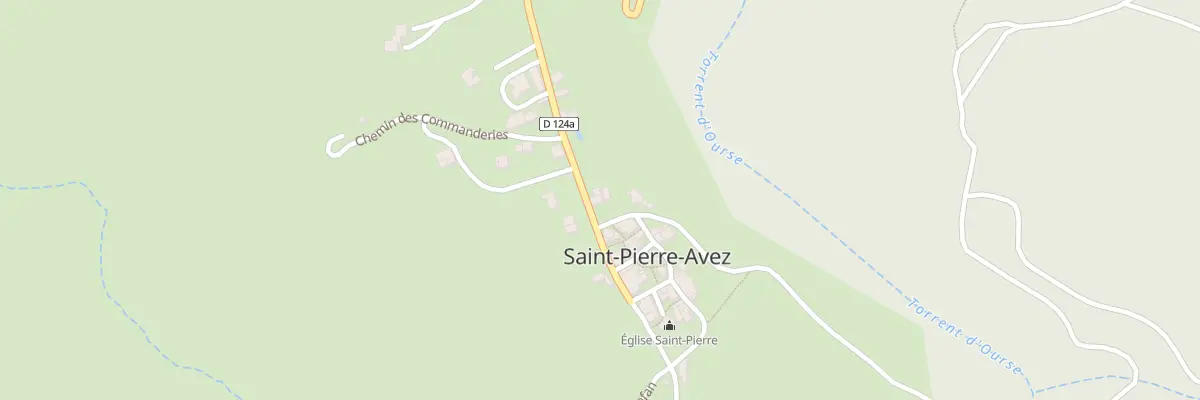 Plan du 5056F Le Village à Saint-Pierre-Avez