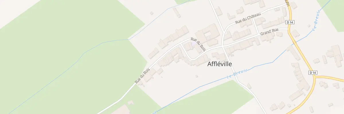 Plan du 3 Rue du Bois à Affléville