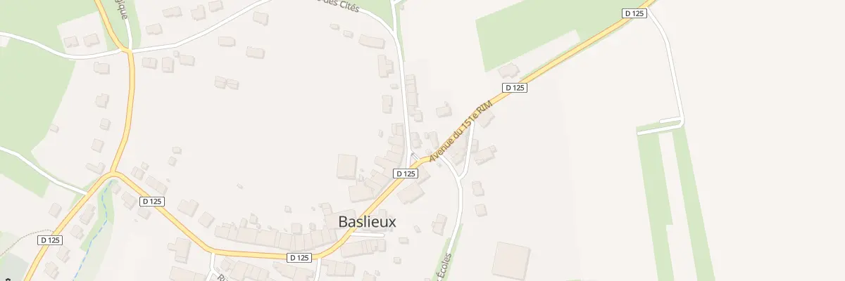 Plan du 5 Rue du 151 Rim à Baslieux