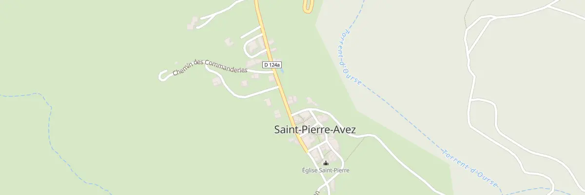 Plan du 5036 Le Village à Saint-Pierre-Avez