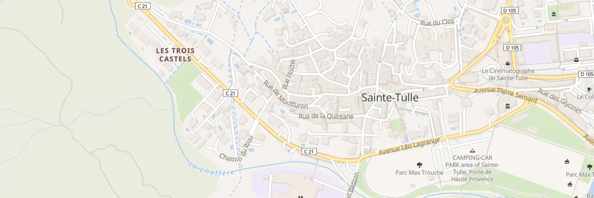 Plan du 31 Rue du Moulin à Sainte-Tulle