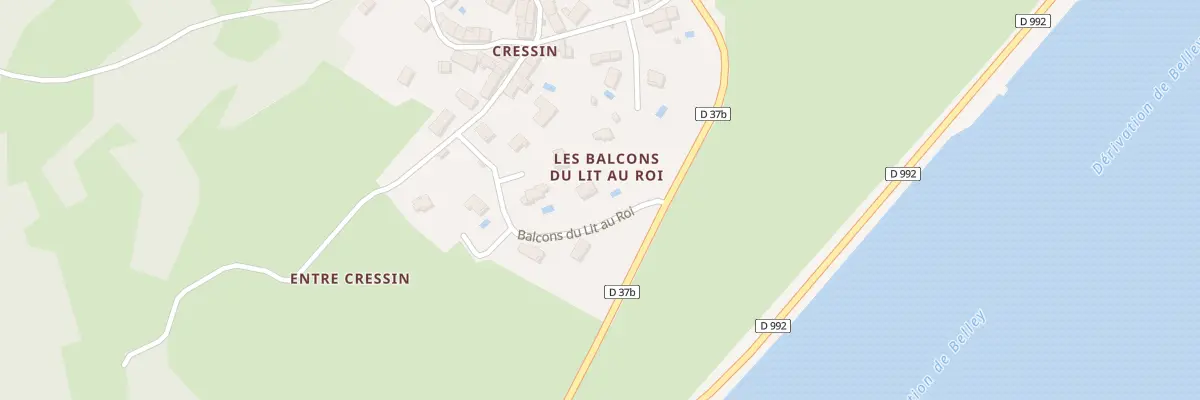 Plan du 64 Les Balcons du Lit au Roi à Cressin-Rochefort