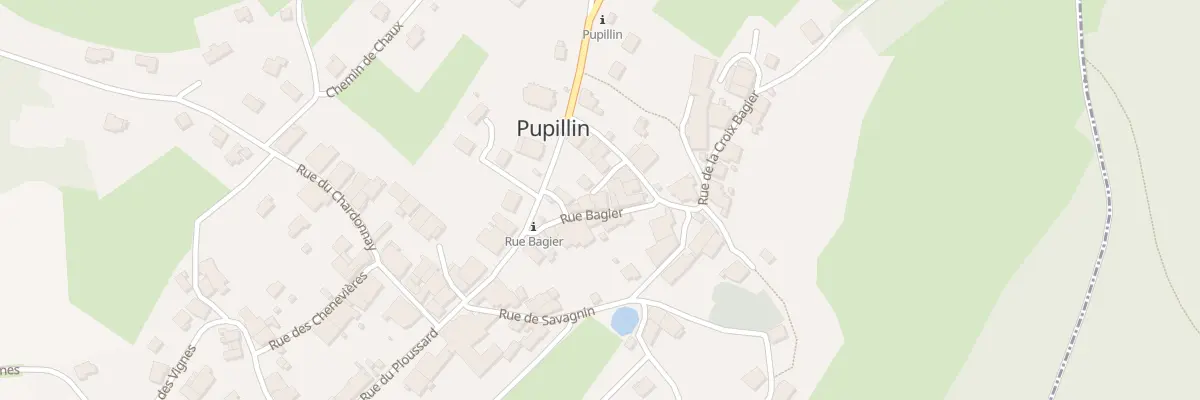 Plan du 5014 Rue Bagier à Pupillin