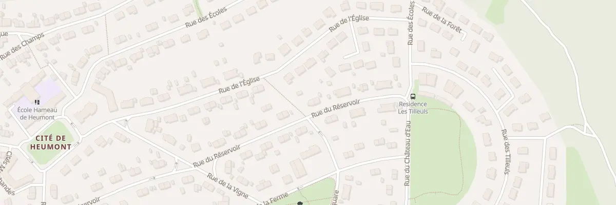 Plan du 68 Rue du Réservoir à Réhon
