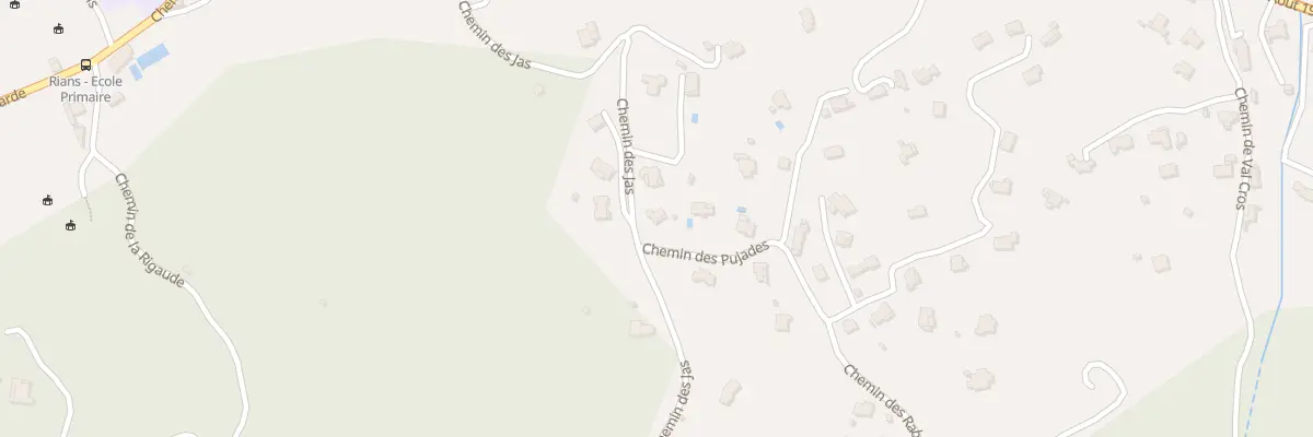 Plan du 6347 La Pujade à Rians