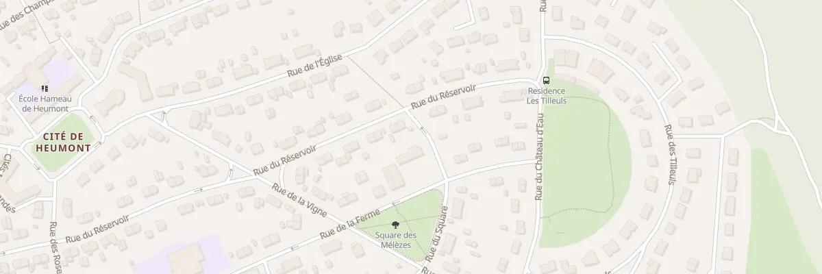 Plan du 67 Rue du Réservoir à Réhon
