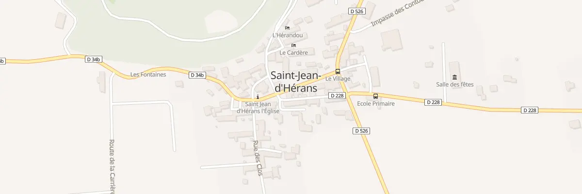 Plan du 90 La Petite Rue à Saint-Jean-d’Hérans