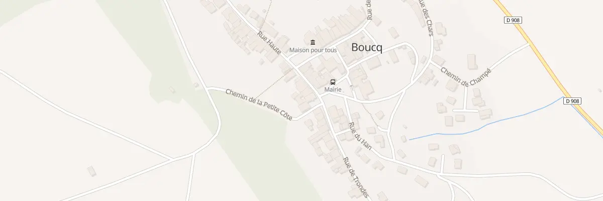 Plan du 2 Rue Haute à Boucq