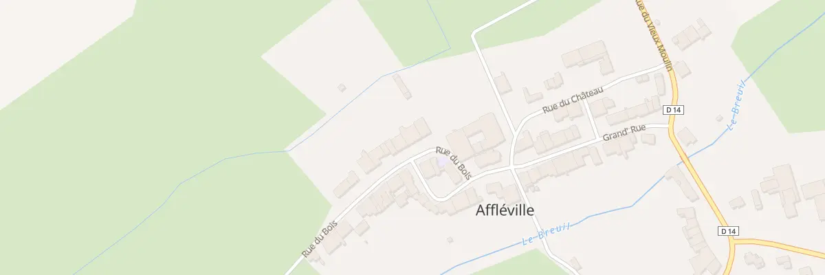 Plan du 6 Rue du Bois à Affléville