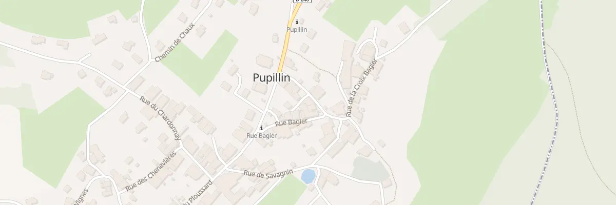 Plan du 8 Rue Abbe Guichard à Pupillin