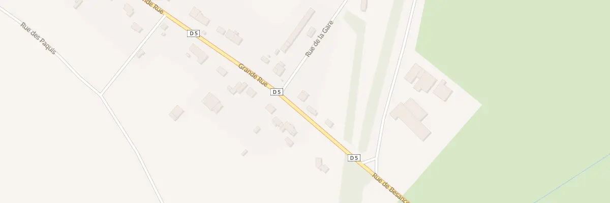 Plan du 115 Gr Grande Rue à Seveux-Motey