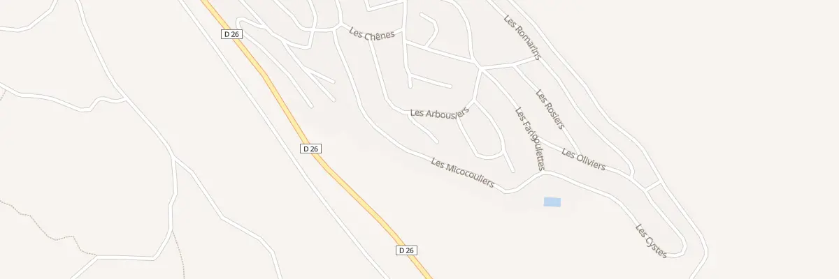 Plan du 2810 Mte du Vieux Camp au Castellet