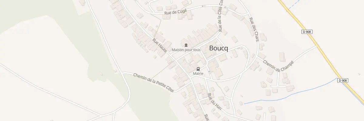 Plan du 7 Rue Haute à Boucq