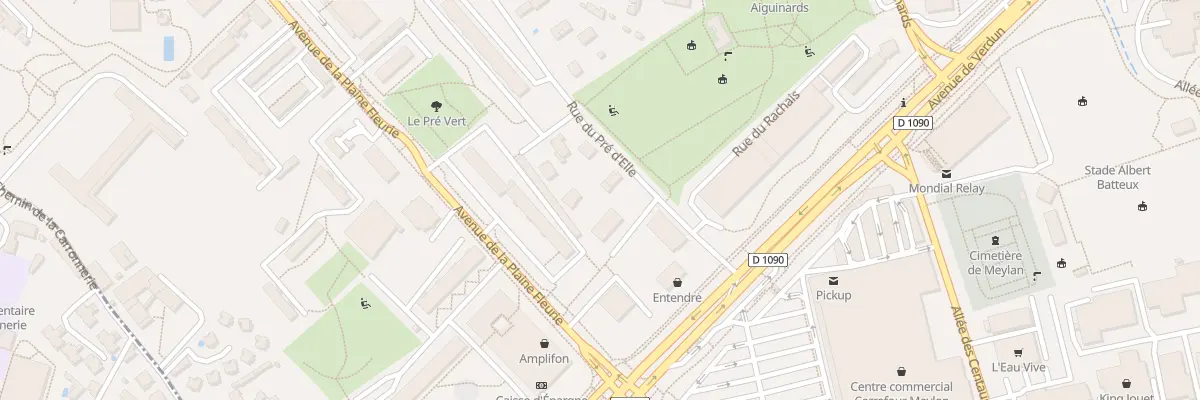 Plan du 36 Rue du Pré d’Elle à Meylan