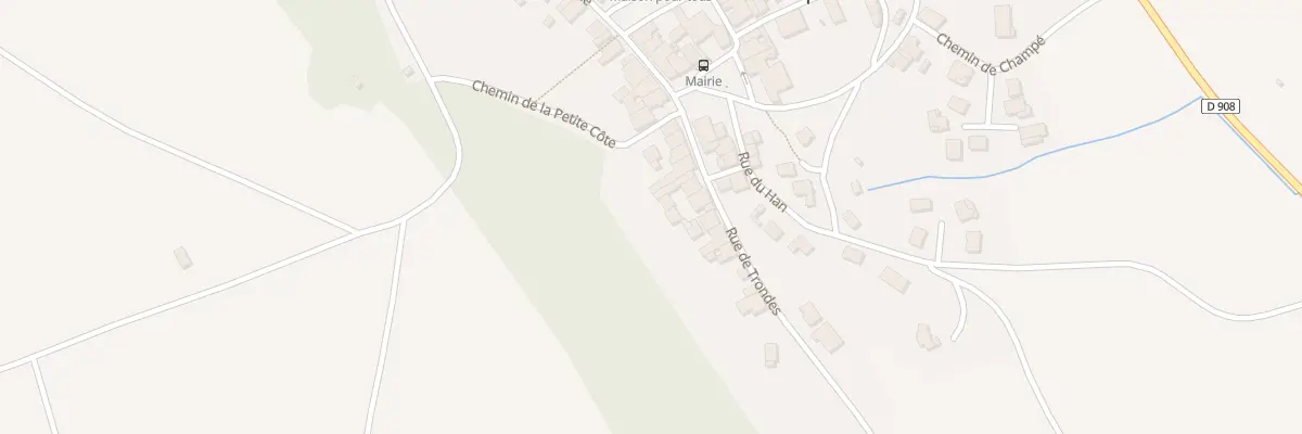Plan du 9 Rue de Trondes à Boucq