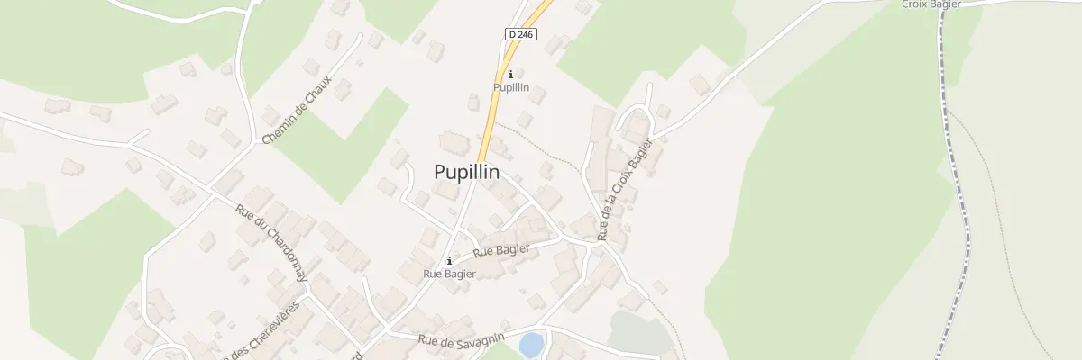 Plan du 3 Rue Abbe Guichard à Pupillin