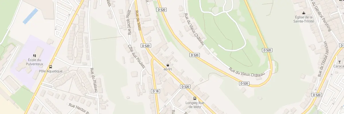 Plan du 116 Rue de Metz à Longwy