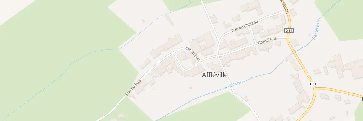 Plan du 4 Rue des Ecoles à Affléville